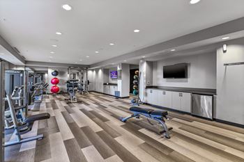 Fitness Center with Yoga/Spin Studio